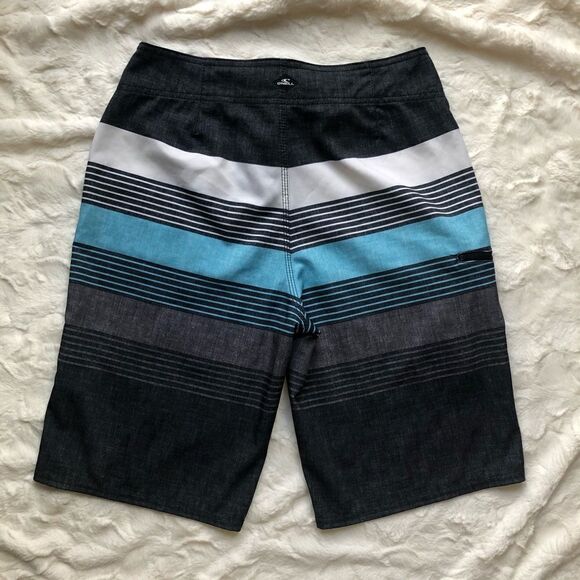 O’Neill Blue Gray Stripe Board Short - Men’s 28 - Picture 2 of 5